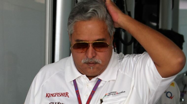 Force India Chairman Vijay Mallya arrives in the paddock during final practice prior to qualifying for the Indian Formula One Grand Prix at Buddh International Circuit in Greater Noida on oct 27th 2012. Express photo by RAVI KANOJIA.